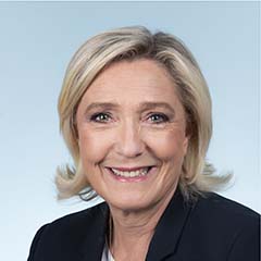 Portrait de Marine Le Pen